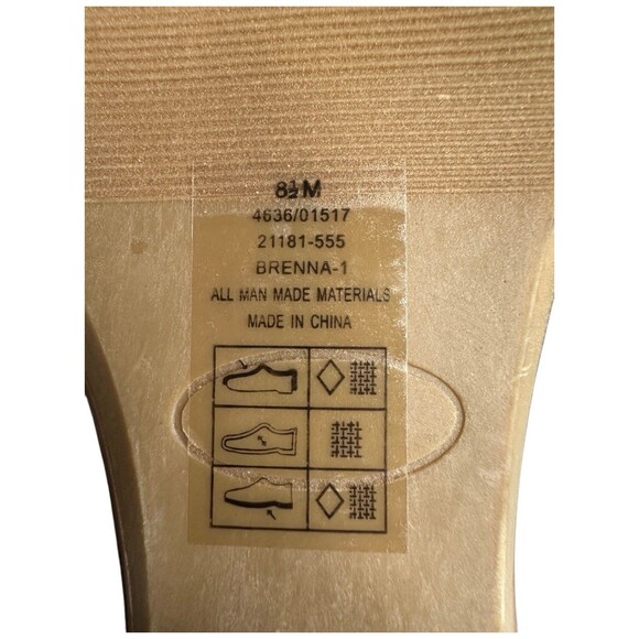 Pierre Dumas Brenna-1 Sandals 8.5 Denim Blue Boho Ankle Strap Open Toe Flats - Picture 11 of 16